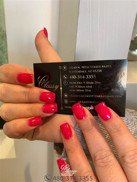480-314-3355; Questions & Answers. . Classy nails scottsdale